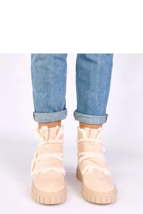 Botki Model Grace F6328 Beige - Solea