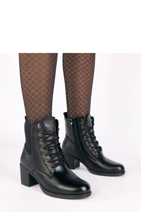 Botki Model Livia 6642 Black - Solea