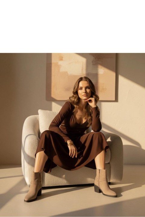 Botki Model Ritama 68347 Grey - Solea