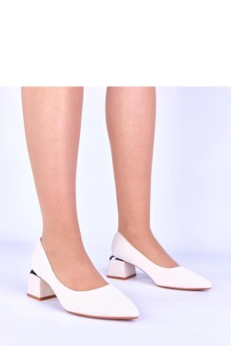 Czółenka Model Vallisa Q0-1641 Beige - Solea