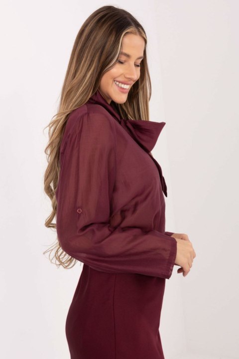Koszula Damska Model IT-KS-28978.22 Bordo - Factory Price