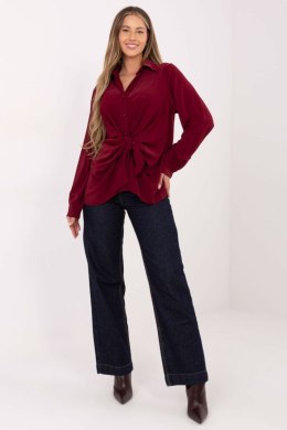 Koszula Damska Model IT-KS-29053.69 Bordo - Factory Price