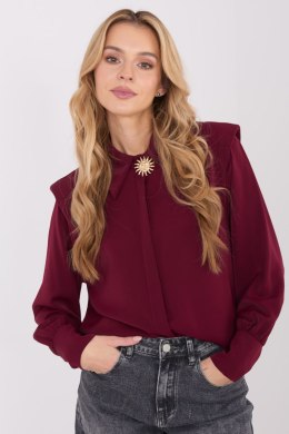 Koszula Damska Model IT-KS-8631.59 Bordo - Italy Moda
