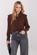 Koszula Damska Model IT-KS-8631.59 Brown - Italy Moda