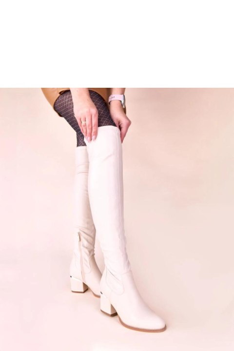 Kozaki Model Onka T2325-3 Beige - Solea