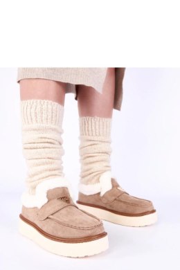 Mokasyny Model Loafy 6690 Dark Beige - Solea