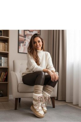 Śniegowce Model Aicha LT33-21 Gold - Solea