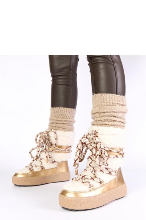 Śniegowce Model Aicha LT33-21 Gold - Solea