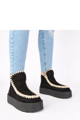 Śniegowce Model Alwena B2030 Black - Solea