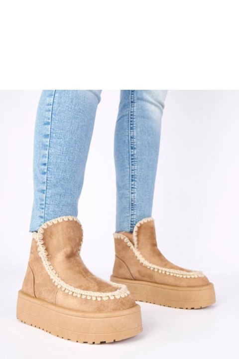 Śniegowce Model Alwena B2030 Dark Beige - Solea