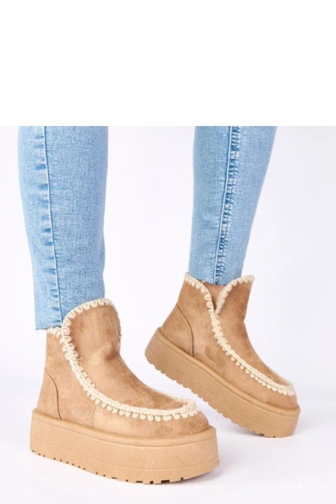 Śniegowce Model Alwena B2030 Dark Beige - Solea