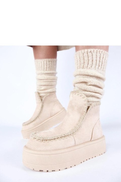 Śniegowce Model Alwena B2030 Light Beige - Solea