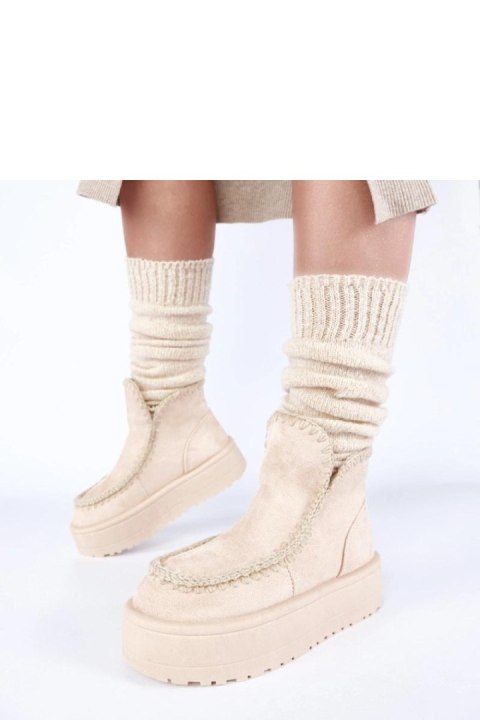 Śniegowce Model Alwena B2030 Light Beige - Solea