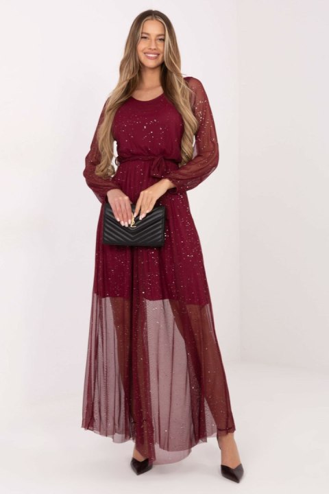 Sukienka Model IT-SK-21807.22 Bordo - Italy Moda