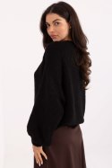 Sweter Damski Model MI-SW-1610.18 Black - Italy Moda