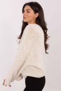 Sweter Damski Model MI-SW-1610.18 Light Beige - Italy Moda