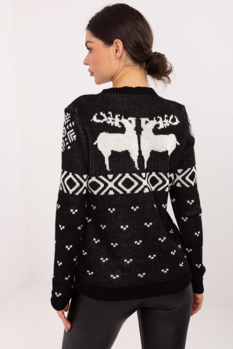 Sweter Damski Model MI-SW-19128.34 Black - Italy Moda