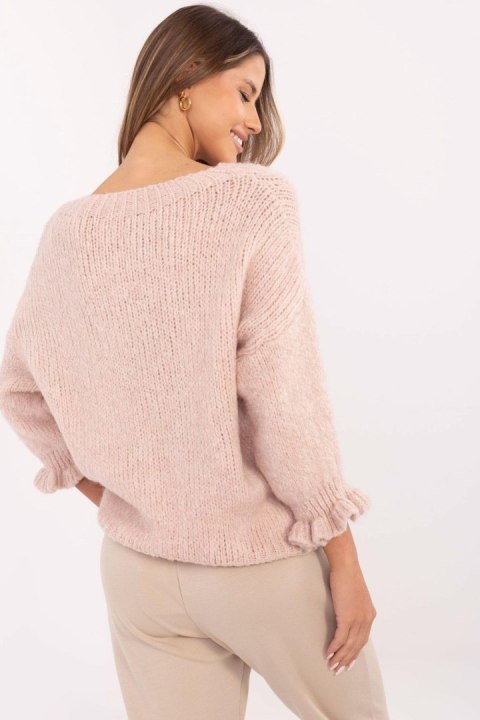 Sweter Damski Model MI-SW-2912.10X Light Pink - Italy Moda
