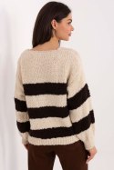 Sweter Damski Model MI-SW-WK3031.22 Beige - Italy Moda