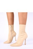 Botki Model Loreen YJY927 Beige - Solea