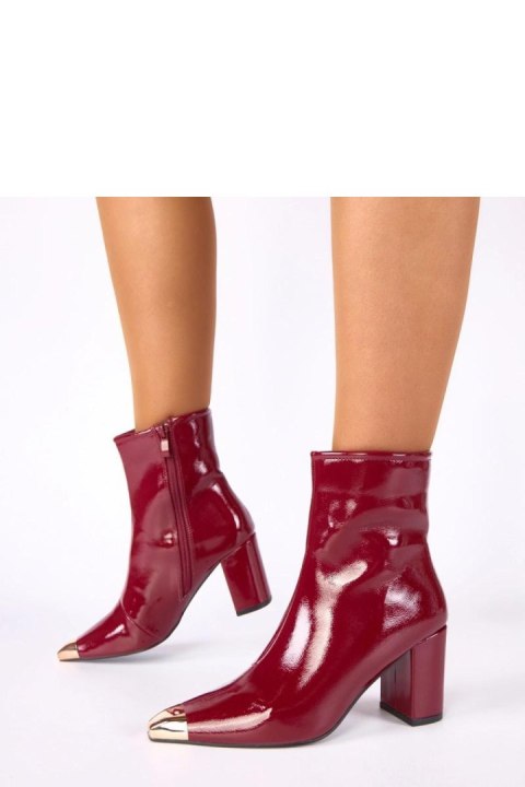 Botki Model Marilyn 579-3 Bordo - Solea