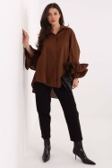 Koszula Damska Model IT-KS-8381.56 Brown - Italy Moda