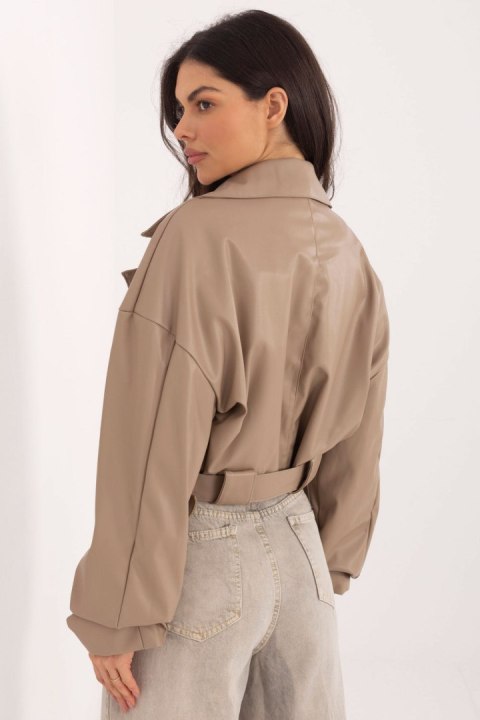 Kurtka Damska Model IT-KR-FL9609.95 Beige - Rue Paris