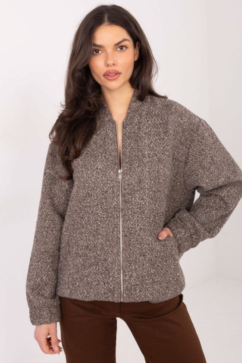 Kurtka Damska Model LK-BL-510134.08P Dark Beige - Lakerta