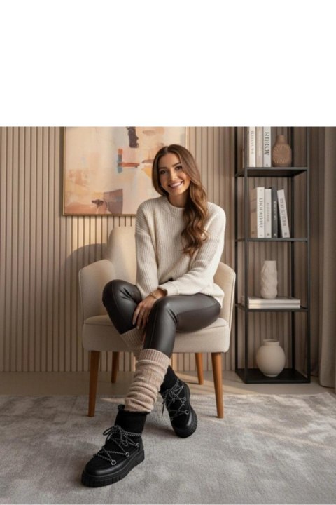 Śniegowce Model Esmee M-791 Black - Solea