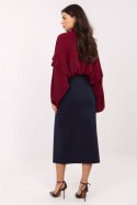 Spódnica Model IT-SD-FL7393.26 Navy - Rue Paris
