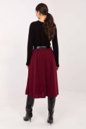 Spódnica Model IT-SD-FL9838.49 Bordo - Rue Paris