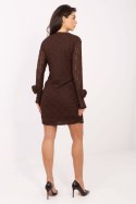 Sukienka Model IT-SK-9913.30 Dark Brown - Italy Moda