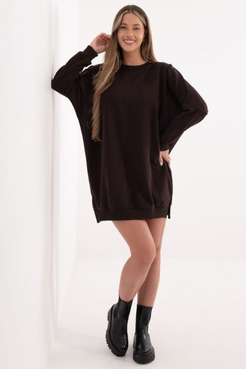 Sukienka Model RV-SK-6019.67 Dark Brown - Relevance
