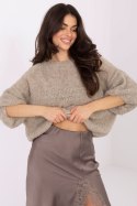 Sweter Damski Model IT-SW-72802.77 Beige - Italy Moda