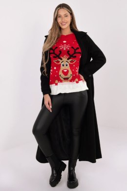 Sweter Damski Model MI-SW-0212.89 Red - Italy Moda