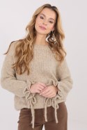 Sweter Damski Model MI-SW-1512.28 Dark Beige - Italy Moda