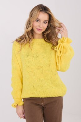 Sweter Damski Model MI-SW-1512.28 Yellow - Italy Moda