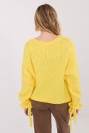 Sweter Damski Model MI-SW-1512.28 Yellow - Italy Moda
