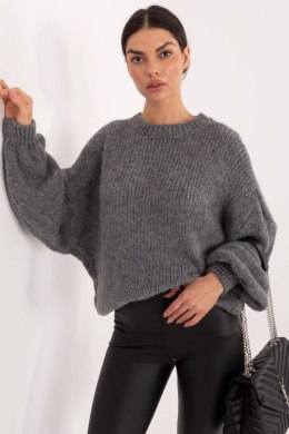 Sweter Damski Model MI-SW-1909.68 Dark Grey - Italy Moda