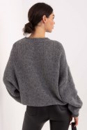 Sweter Damski Model MI-SW-1909.68 Dark Grey - Italy Moda