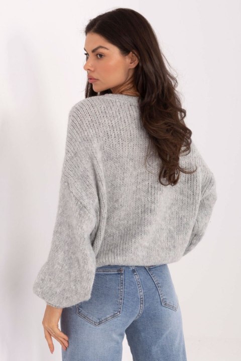 Sweter Damski Model MI-SW-1909.68 Grey - Italy Moda