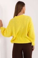 Sweter Damski Model MI-SW-1909.68 Yellow - Italy Moda