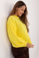 Sweter Damski Model MI-SW-1909.68 Yellow - Italy Moda