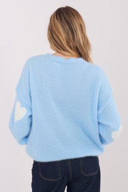 Sweter Damski Model MO-SW-1216.71 Light Blue - Italy Moda