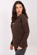 Sweter Damski Model RV-SW-A1026.52 Brown - Relevance