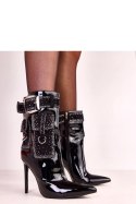 Botki Model Joanis K565 Black - Solea