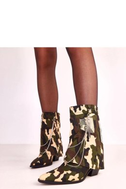 Botki Model Shawen K526 Green - Solea