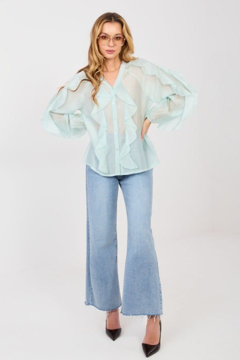 Koszula Damska Model IT-KS-29035.50 Mint - Factory Price