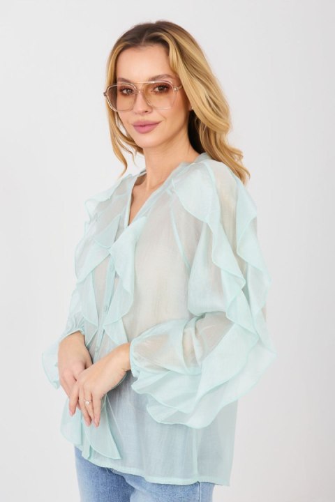 Koszula Damska Model IT-KS-29035.50 Mint - Factory Price