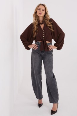 Koszula Damska Model MI-BZ-3304.12 Brown - Italy Moda